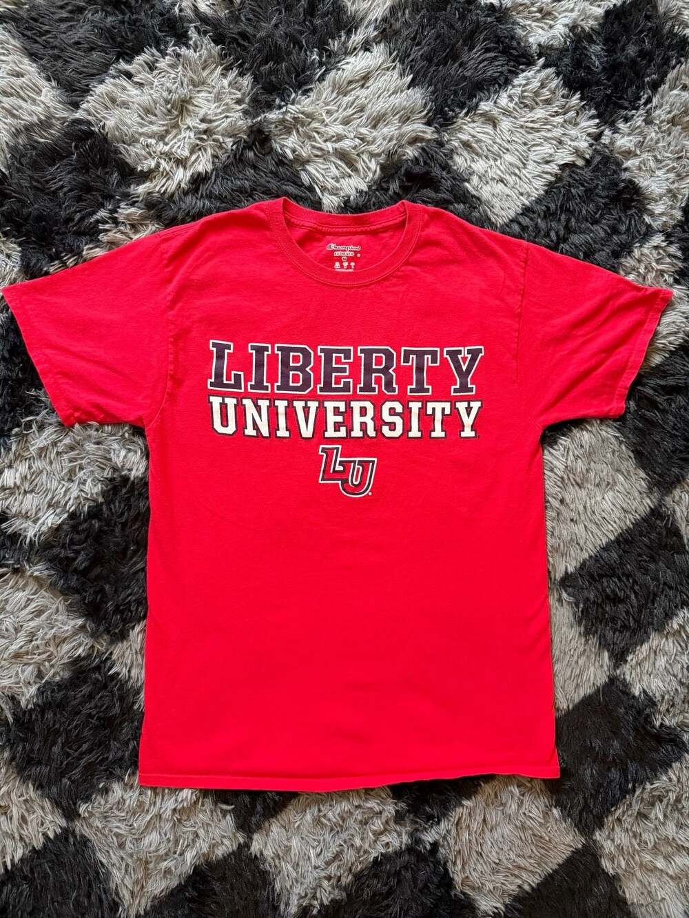Champion Liberty University Red Short Sleeve Graphic T-Shirt